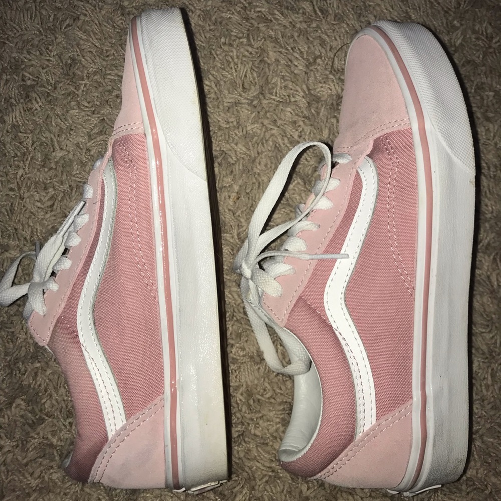 Pink woman’s vans